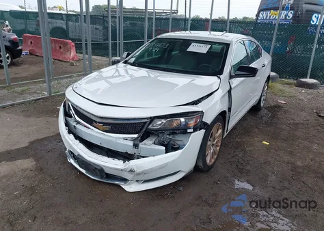 2016 Chevrolet Impala Ls z USA, uszkodzony, nr VIN 1G11Z5SA8GU163312